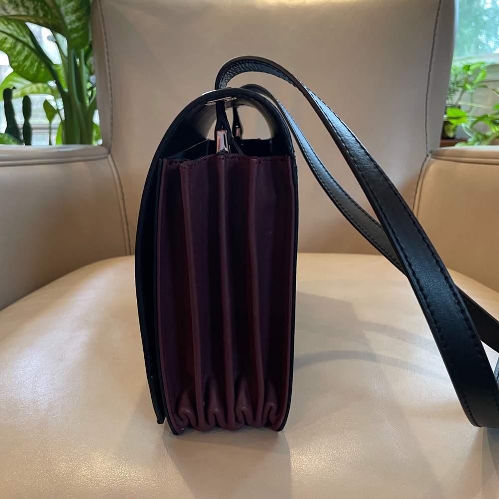 & Other Stories 100% Leather Duo-Tone Bag - Picture 5 of 14